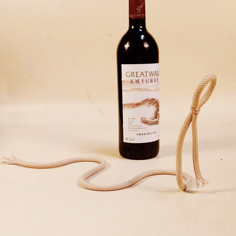 Suspended Rope Wine Bottle My Store
