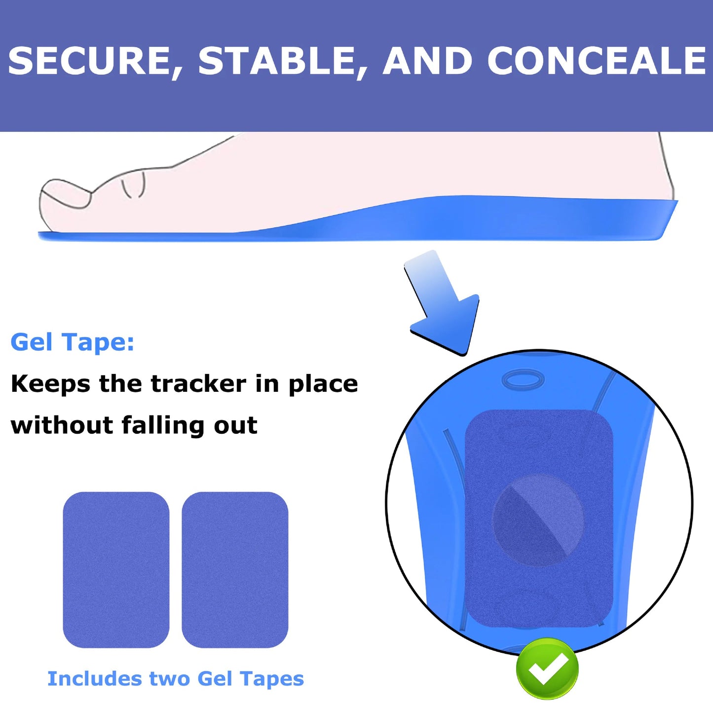 Airtag Insole – Anti - Loss Protection - SLSOK
