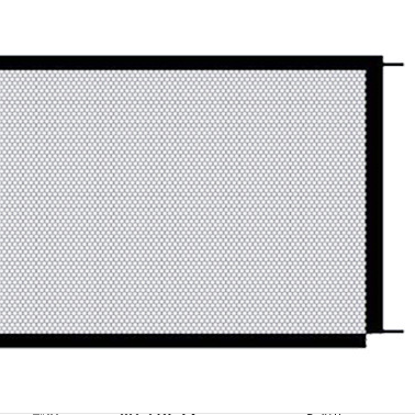 Black Foldable Protection Pet Safety Gate - SLSOK