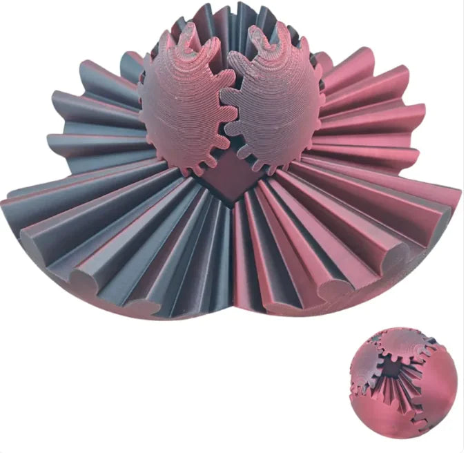 3D Printing Gear Ball Rotation - SLSOK
