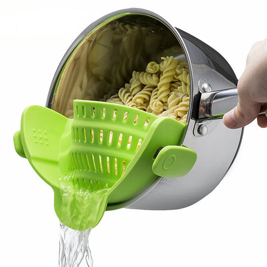 Silicone Kitchen Snap N Strain Filter - SLSOK