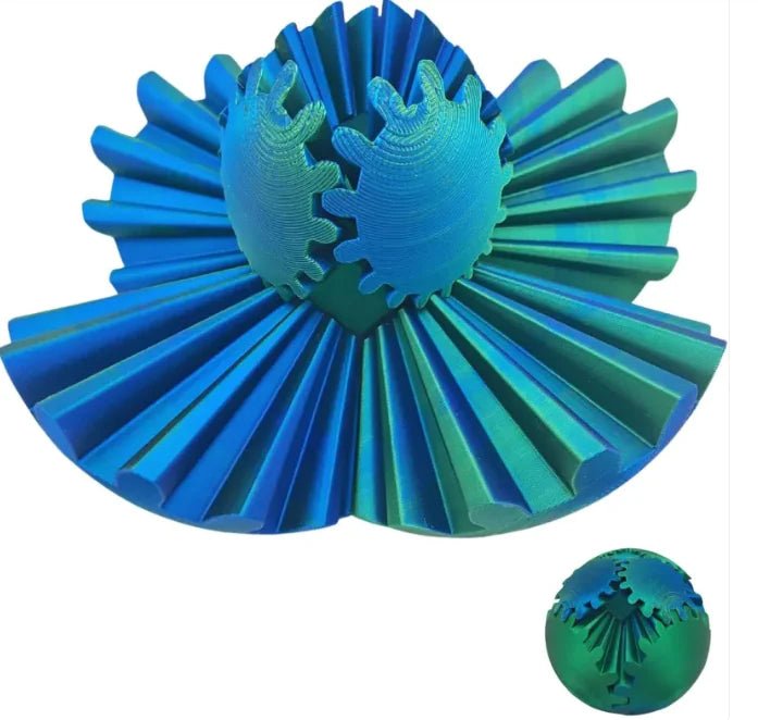 3D Printing Gear Ball Rotation - SLSOK