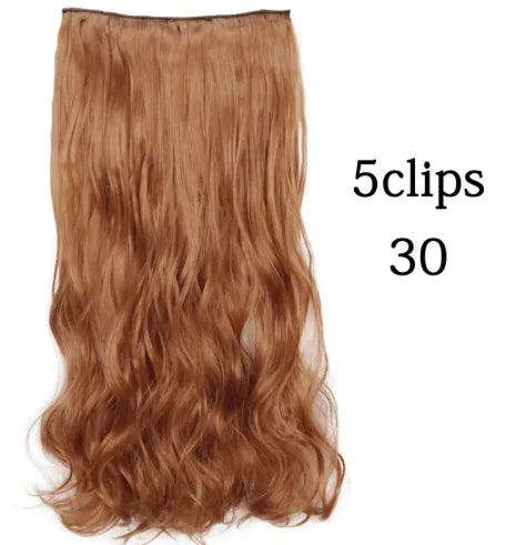 Curly Wave Clip-In Hair Extensions - SLSOK