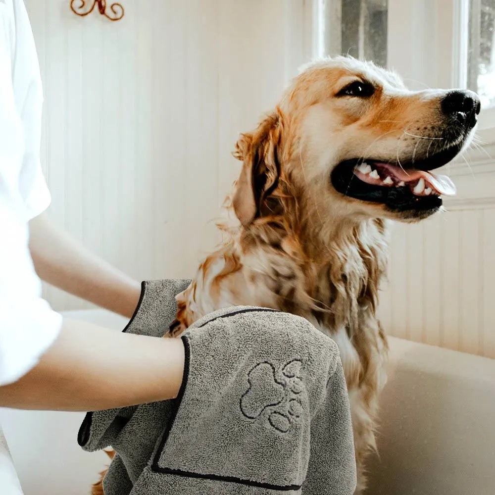 Dog Bathrobe Towel - SLSOK