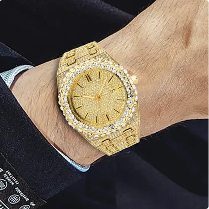 Men's  Starry Diamond Quartz Watch - SLSOK