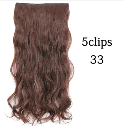 Curly Wave Clip-In Hair Extensions - SLSOK