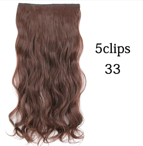 Curly Wave Clip-In Hair Extensions - SLSOK