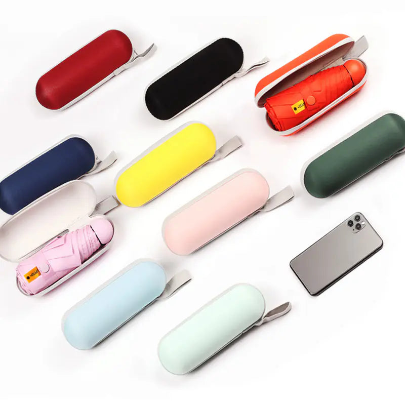 8-Ribs Mini Portable Sun Umbrella - SLSOK