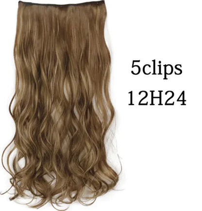 Curly Wave Clip-In Hair Extensions - SLSOK