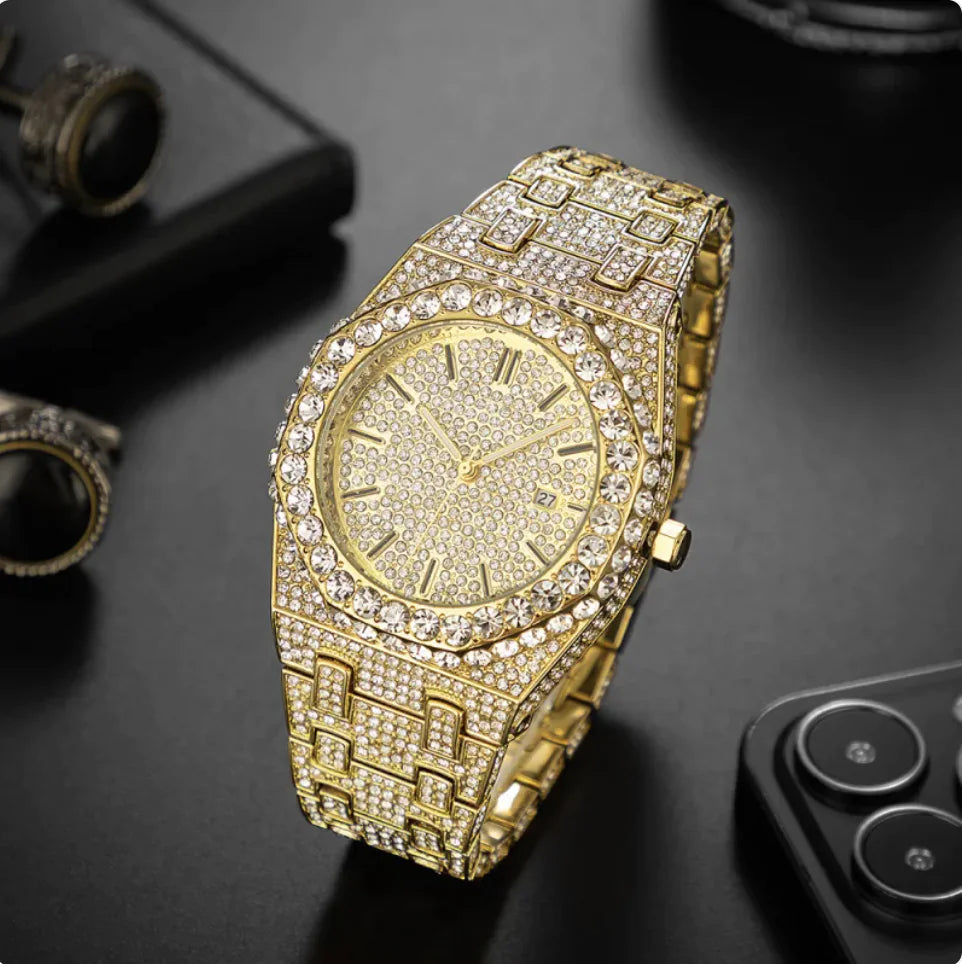 Men's  Starry Diamond Quartz Watch - SLSOK