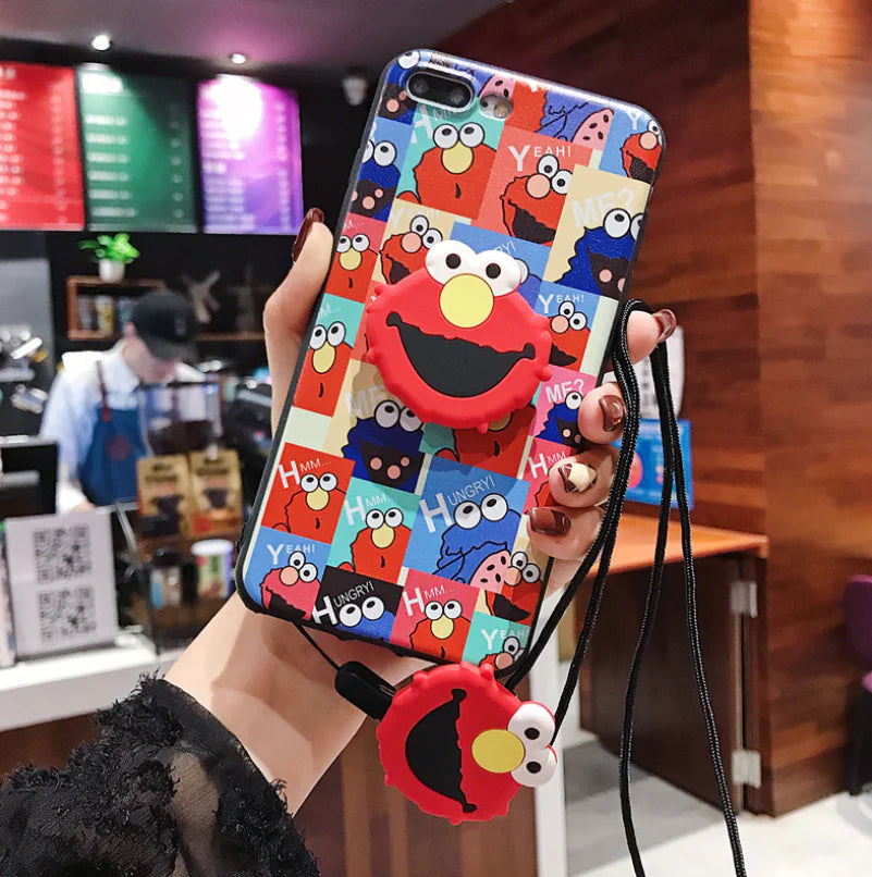 Cute Snoopy Phone Case with Stand and Protector - SLSOK