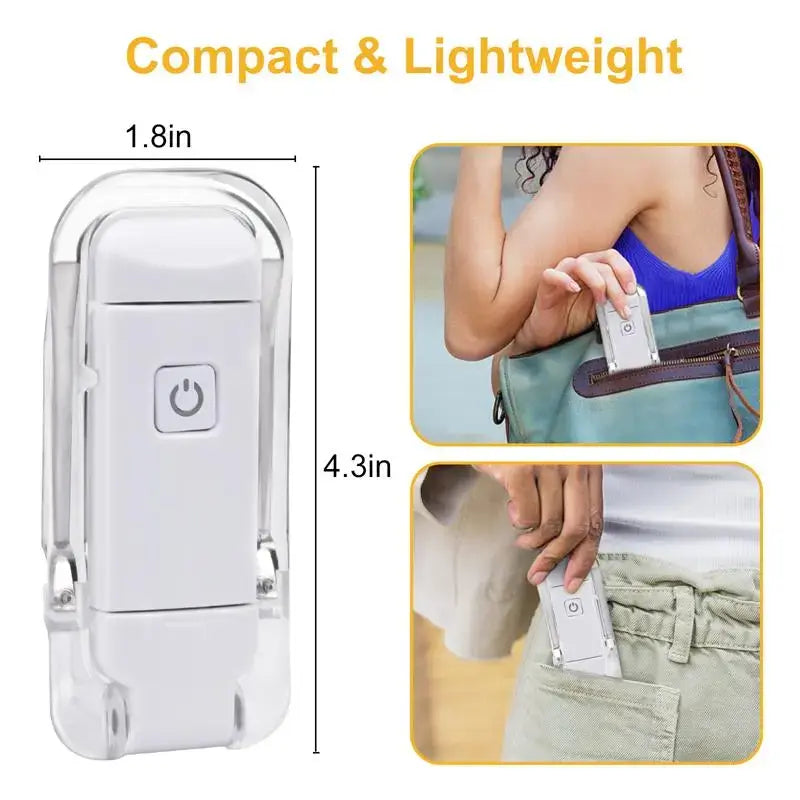 LED USB Rechargeable Book Light Reading Light Eye Protection My Store