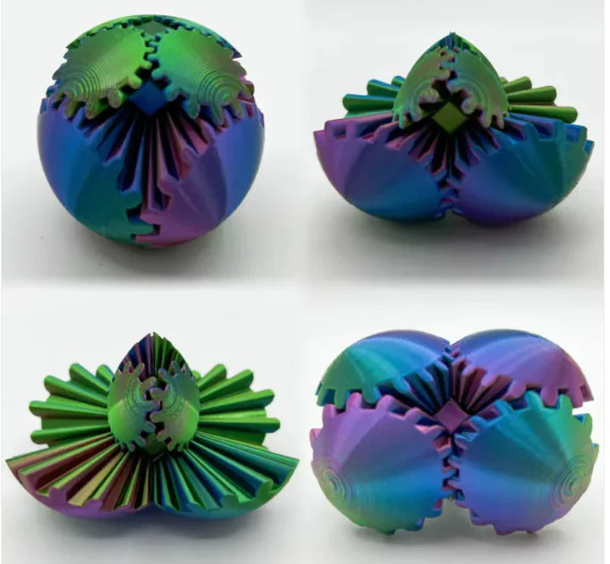 3D Printing Gear Ball Rotation - SLSOK