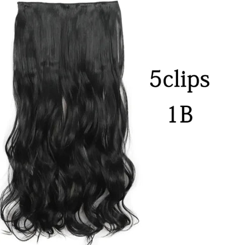 Curly Wave Clip-In Hair Extensions - SLSOK