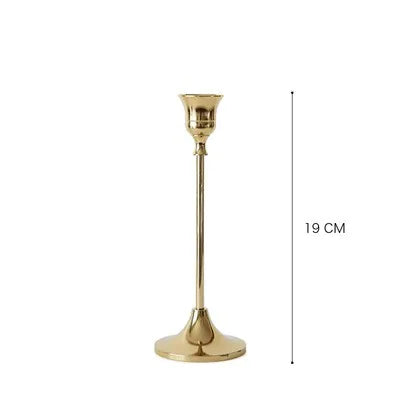 Elegant Vintage Gold Candle Holder SLSOK