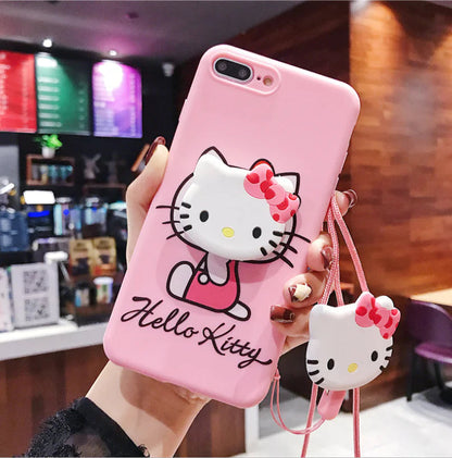 Cute Snoopy Phone Case with Stand and Protector - SLSOK