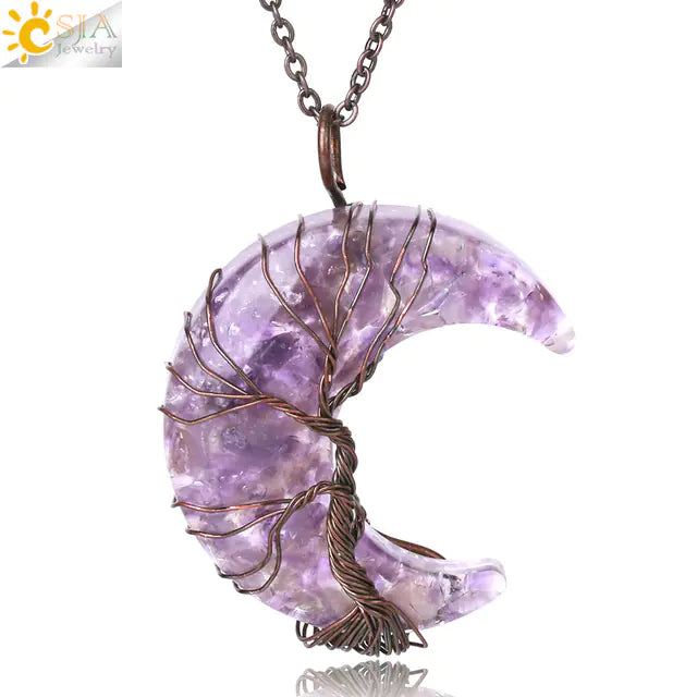 Tree of Life Moon Pendant SLSOK
