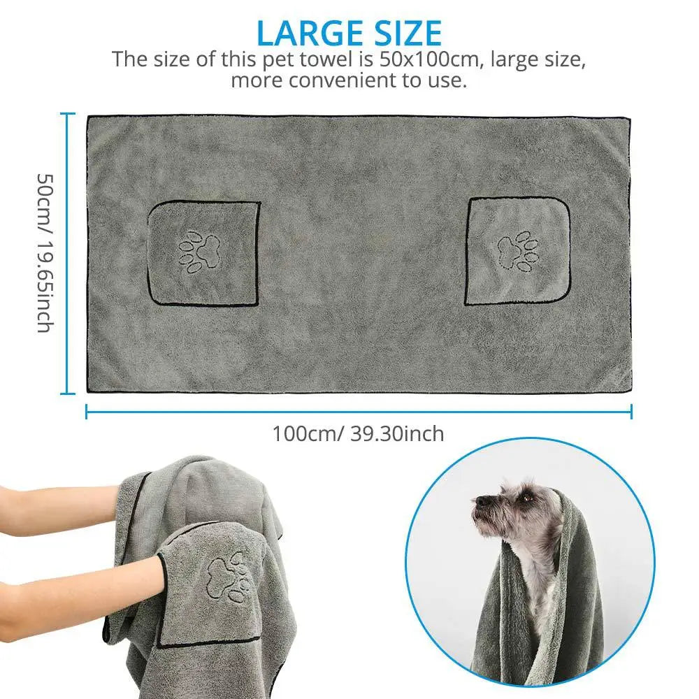 Dog Bathrobe Towel - SLSOK