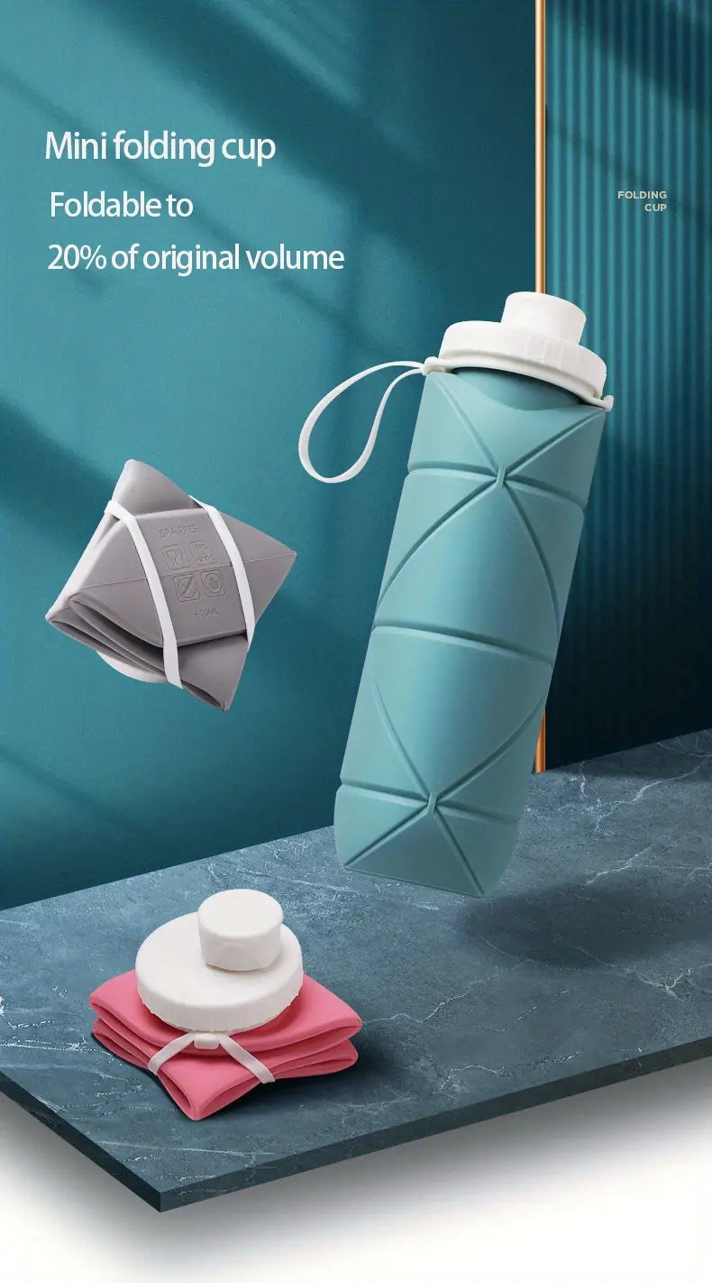 Portable Silicone Folding Water Cup - SLSOK