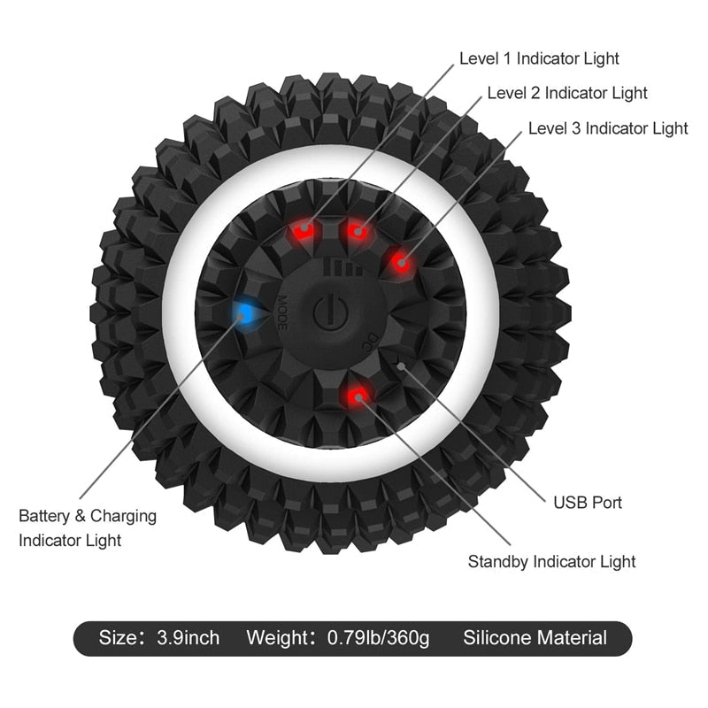 Electric Massage Ball 4-Speed Vibrating Massage Ball My Store