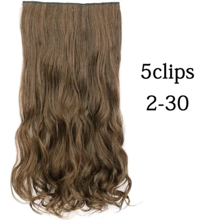 Curly Wave Clip-In Hair Extensions - SLSOK