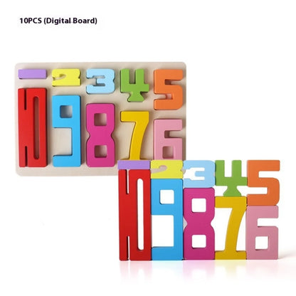 Wooden Number Blocks Set - SLSOK