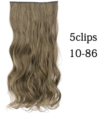 Curly Wave Clip-In Hair Extensions - SLSOK