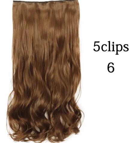 Curly Wave Clip-In Hair Extensions - SLSOK