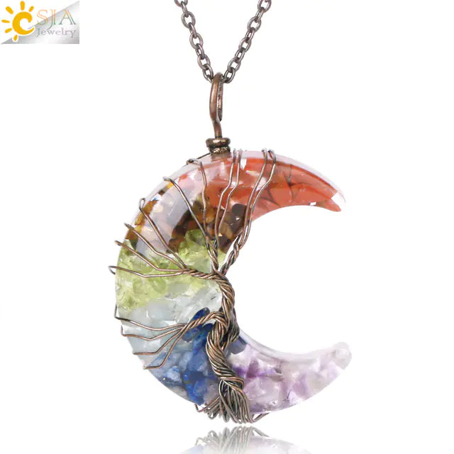 Tree of Life Moon Pendant SLSOK