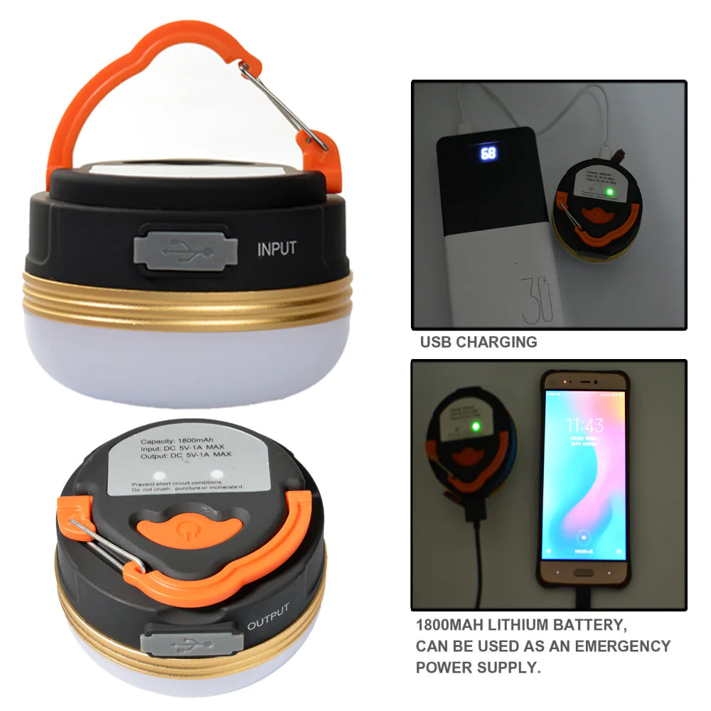Rechargeable LED Camping Lantern - SLSOK