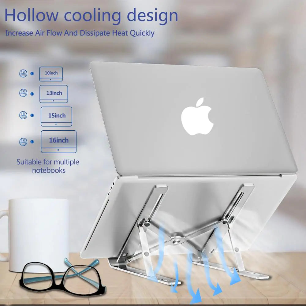 Foldable Laptop Stand Adjustable Notebook Stand Portable Laptop My Store