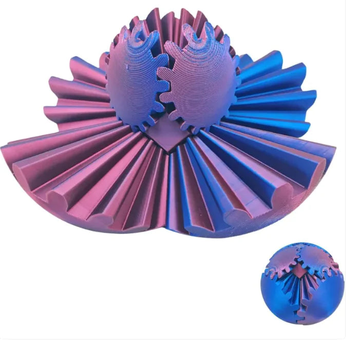 3D Printing Gear Ball Rotation - SLSOK