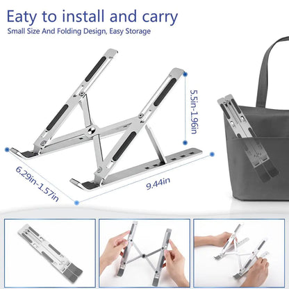 Foldable Laptop Stand Adjustable Notebook Stand Portable Laptop My Store