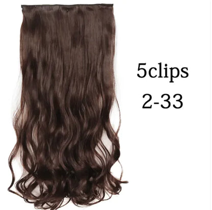 Curly Wave Clip-In Hair Extensions - SLSOK