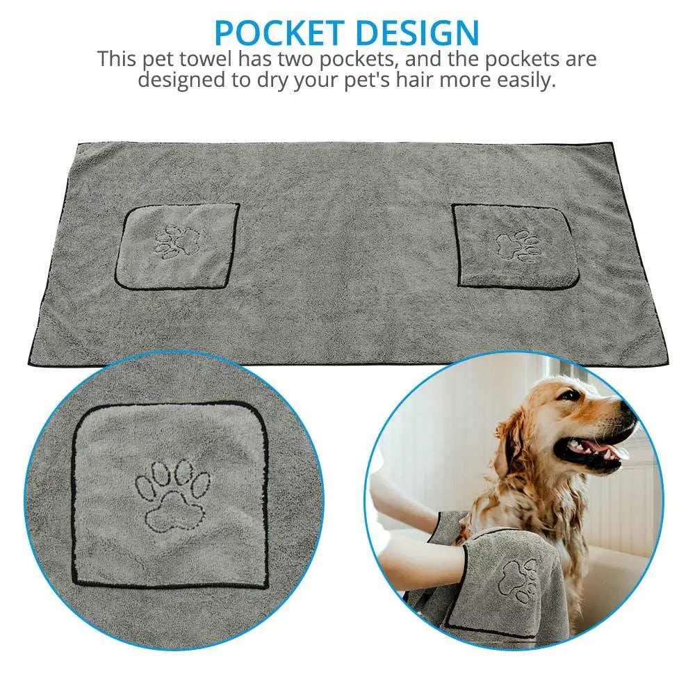Dog Bathrobe Towel - SLSOK