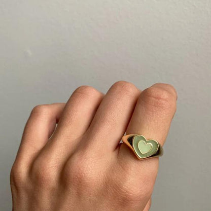 Creative Love Heart Ring My Store