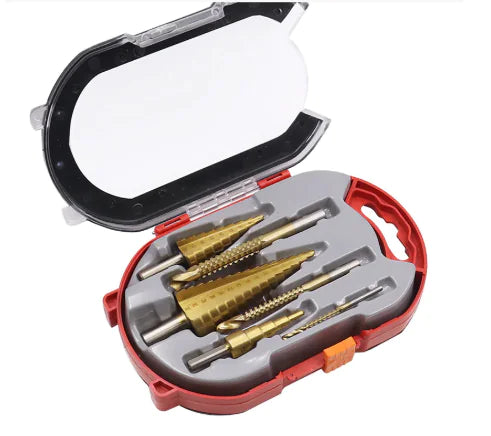 Step Drill Groove Saw Set (6 Pieces) - SLSOK