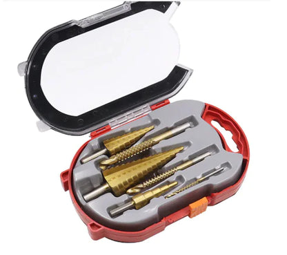 Step Drill Groove Saw Set (6 Pieces) - SLSOK