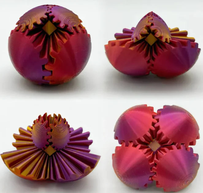 3D Printing Gear Ball Rotation - SLSOK