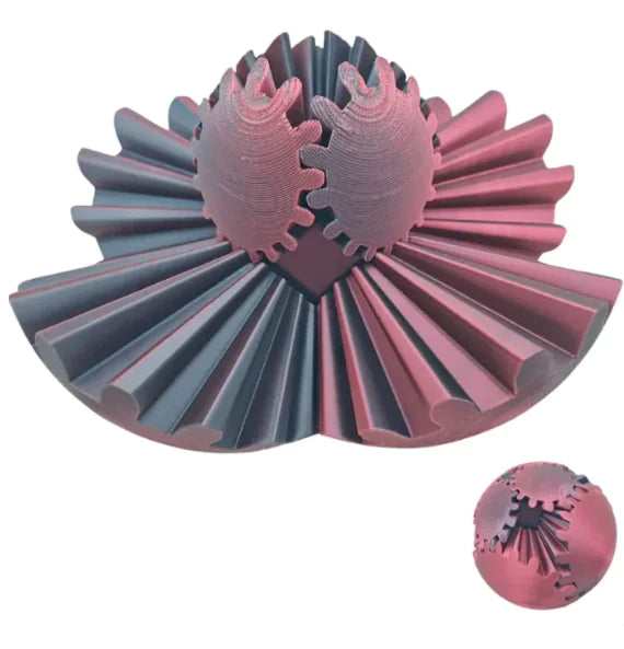 3D Printing Gear Ball Rotation - SLSOK