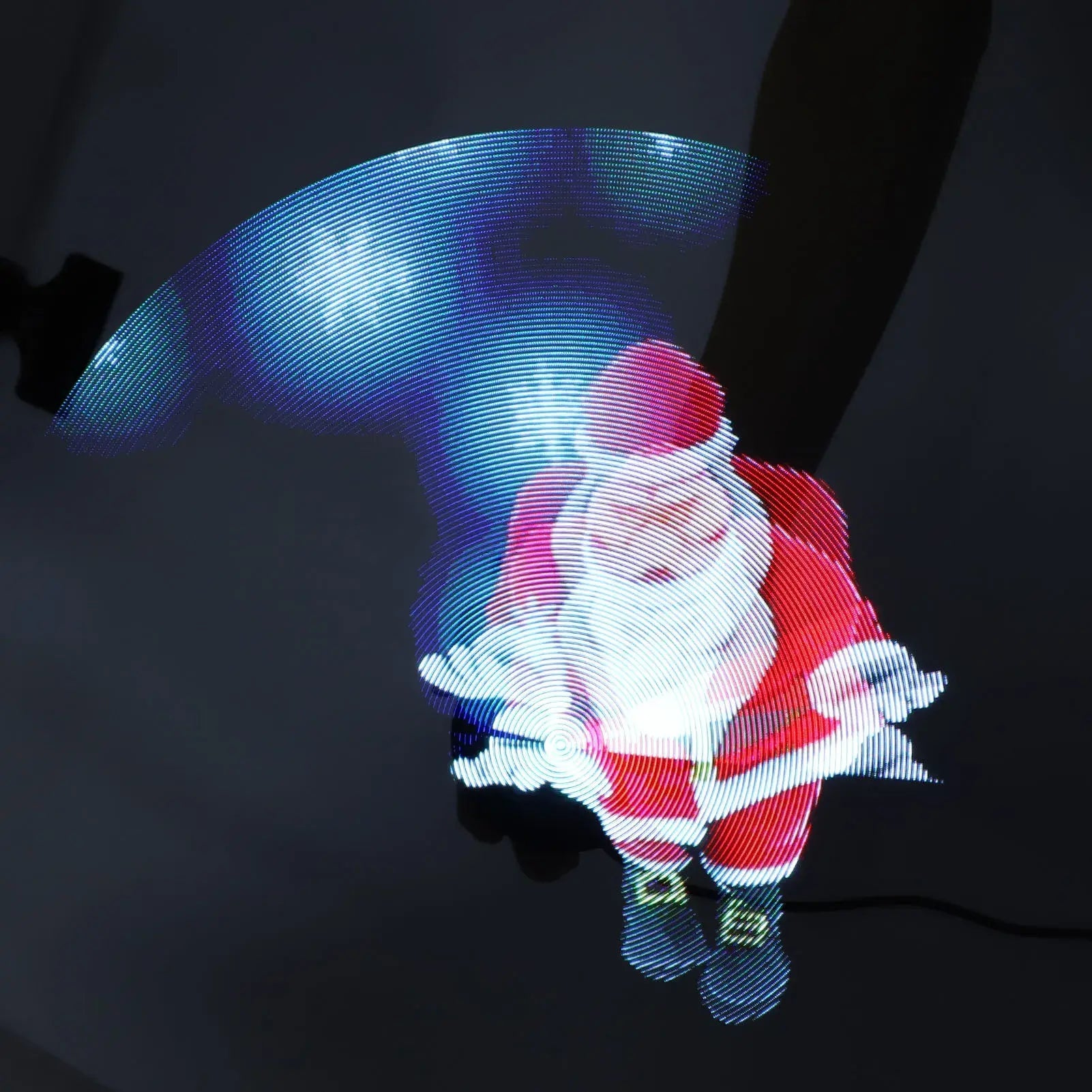 3D Hologram Fan 224 LED Light Beads My Store
