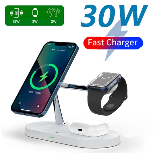 3-in-1 Wireless Magsafe Charger Stand - SLSOK