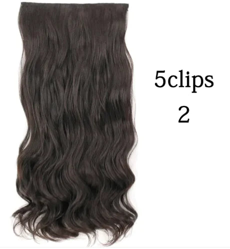 Curly Wave Clip-In Hair Extensions - SLSOK