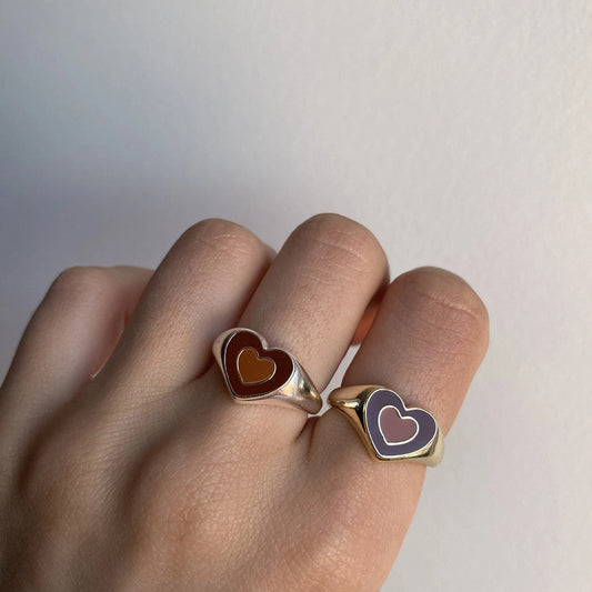 Creative Love Heart Ring - SLSOK