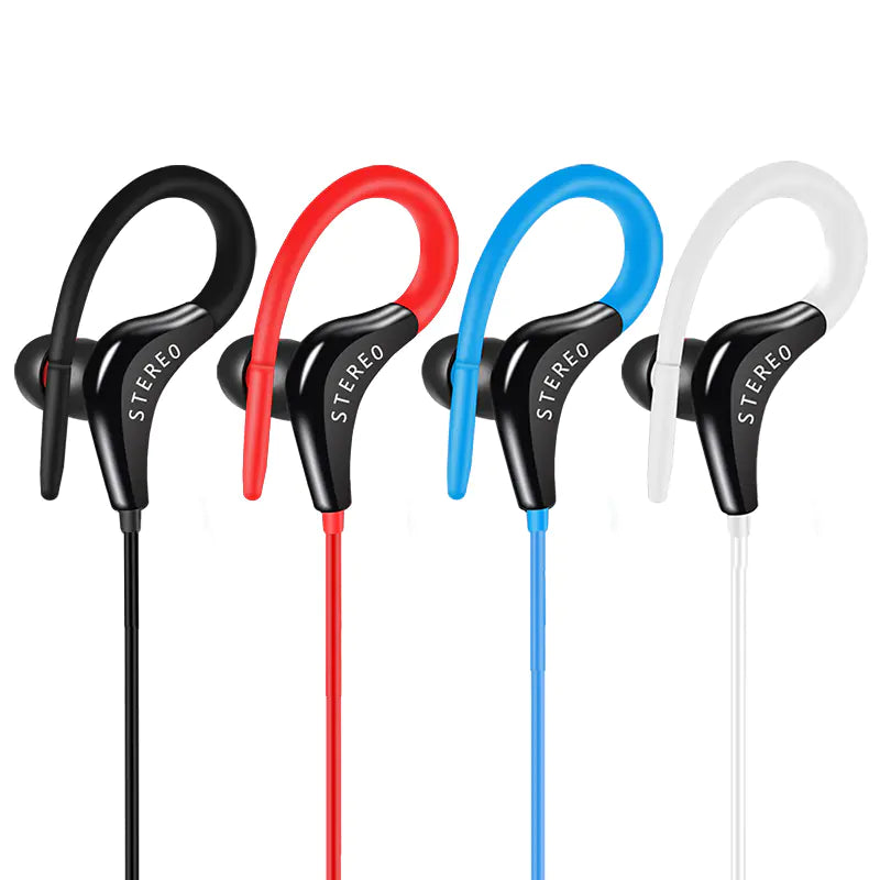 Universal In-Ear Sports Headphones with Microphone - SLSOK