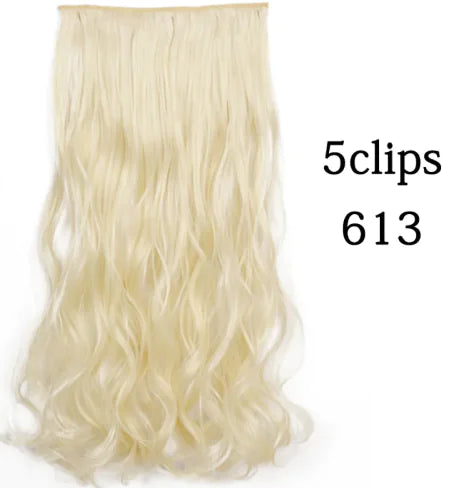 Curly Wave Clip-In Hair Extensions - SLSOK