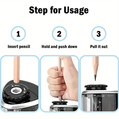 Portable Electric Pencil Sharpener - SLSOK