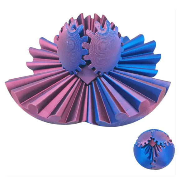 3D Printing Gear Ball Rotation - SLSOK