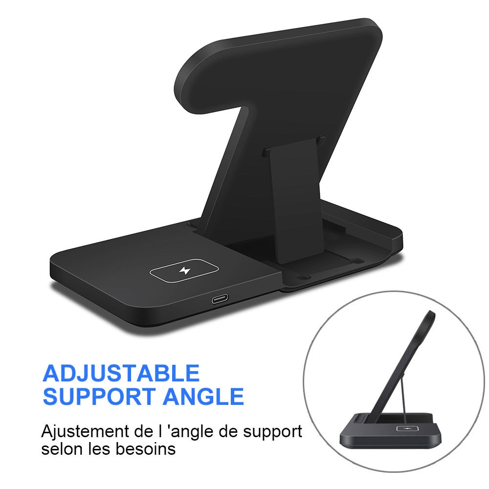 3in1 Wireless Fast Charger Dock Station My Store