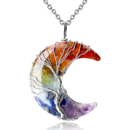 Tree of Life Moon Pendant SLSOK